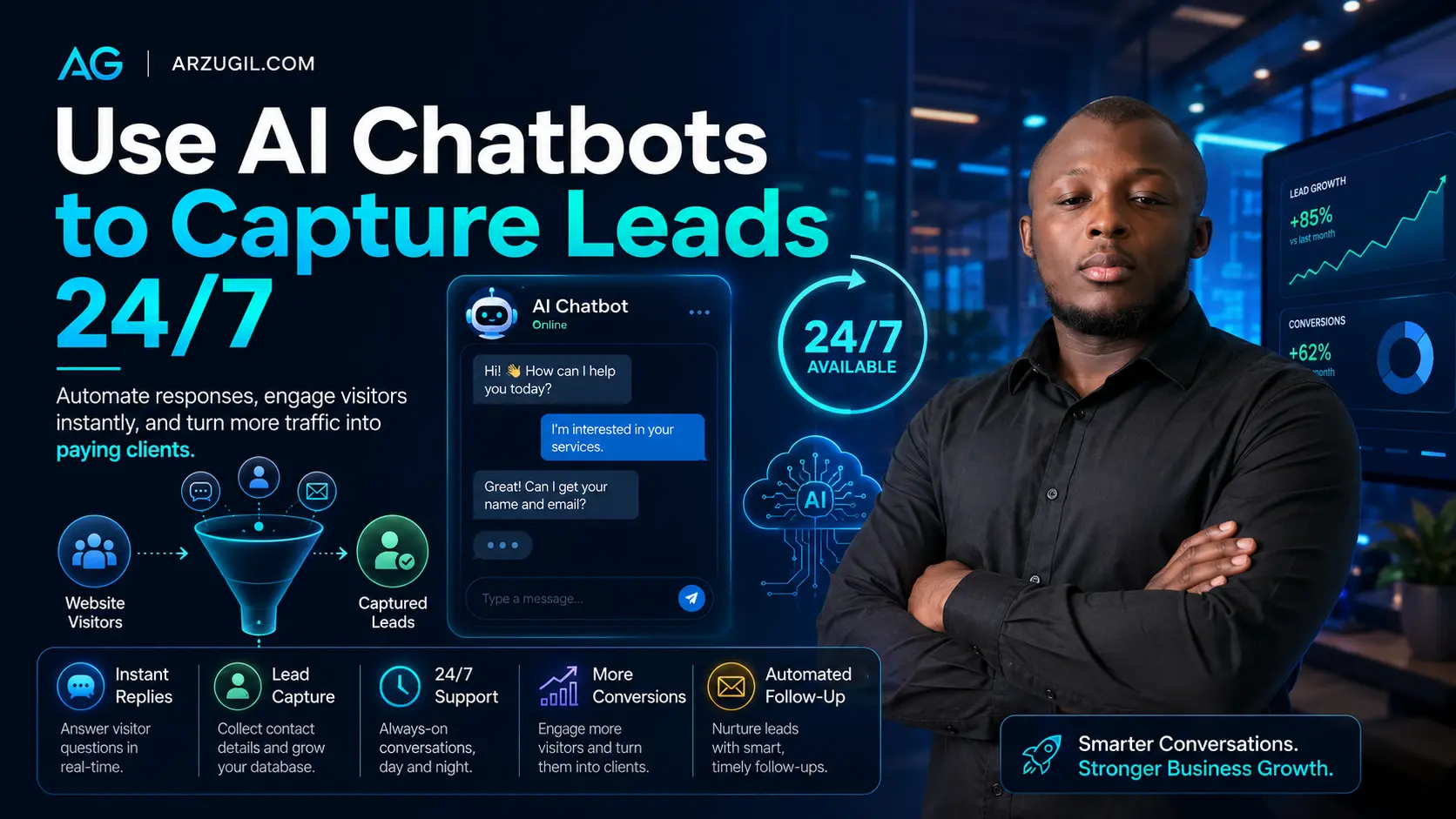 AI chatbot development for lead generation