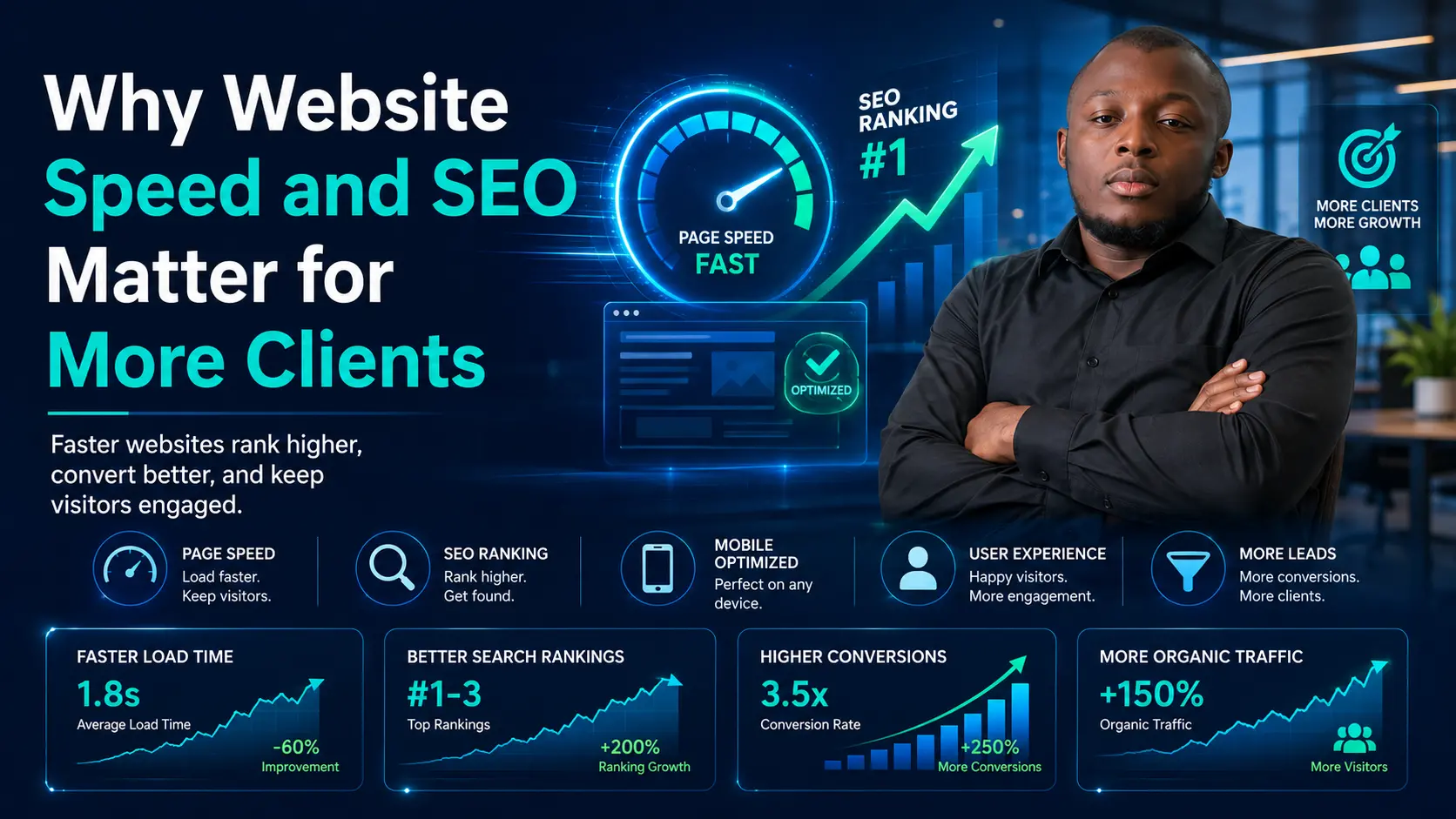 Website speed optimization and SEO performance